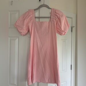 Sndys Tuscany Dress in Baby Pink